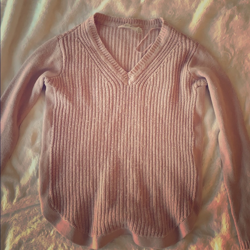 RD style cable knit sweater
